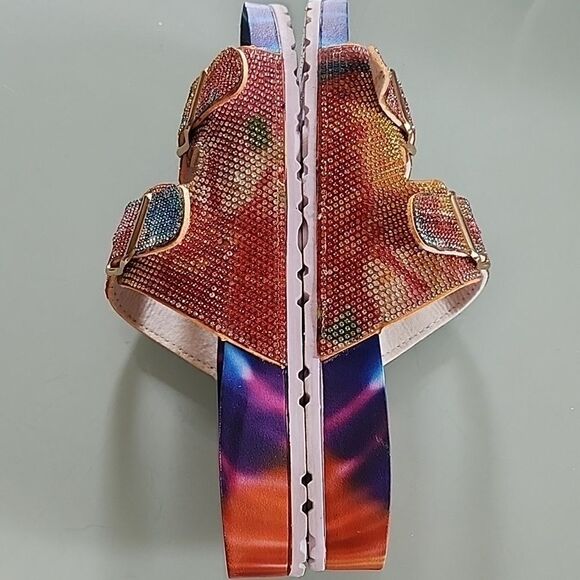 Nicole Miller Rainbow 🌈 Slides - Picture 7 of 9